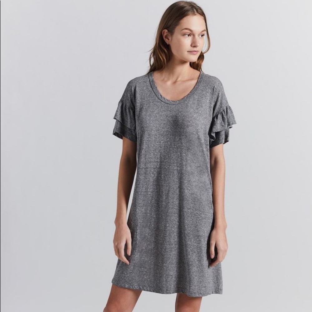 Current Elliot Ruffle Roadie Dress Size 1 NWT